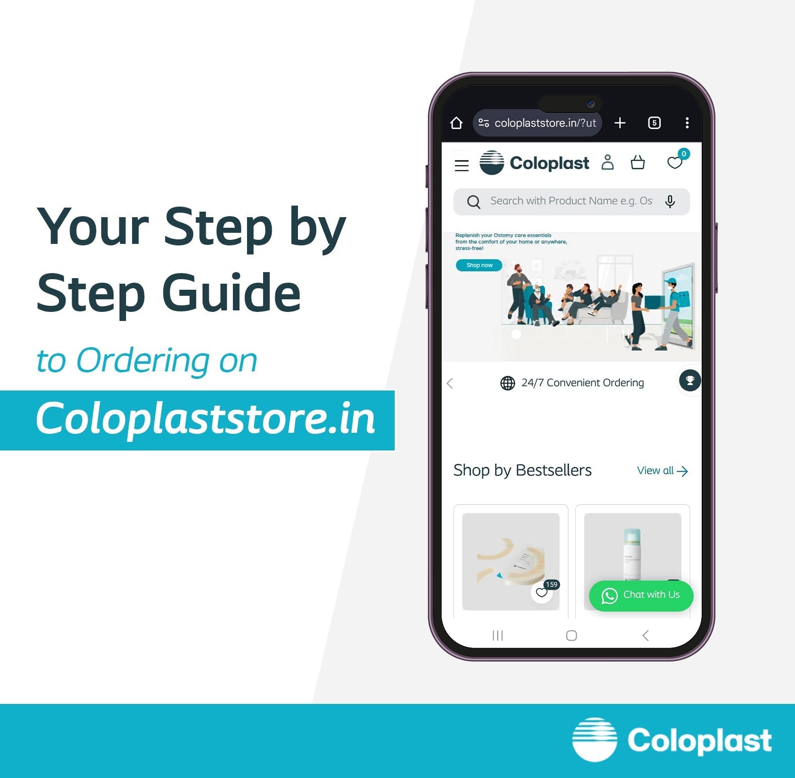 Your Step-by-Step Guide to Ordering on Coloplaststore.in