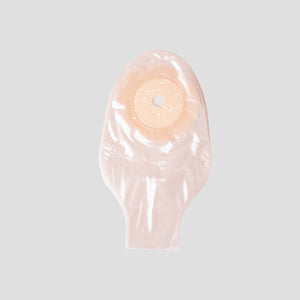 LC 2000 1-Piece Flat Transparent Bag for Colostomy/Ileostomy