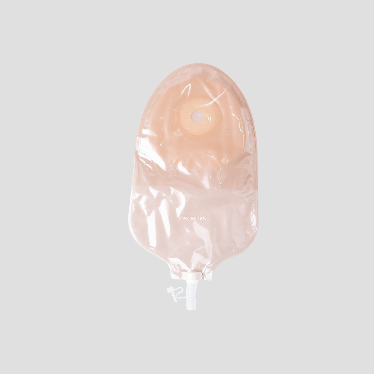 LC 1-Piece Flat Transparent Bag for Urostomy